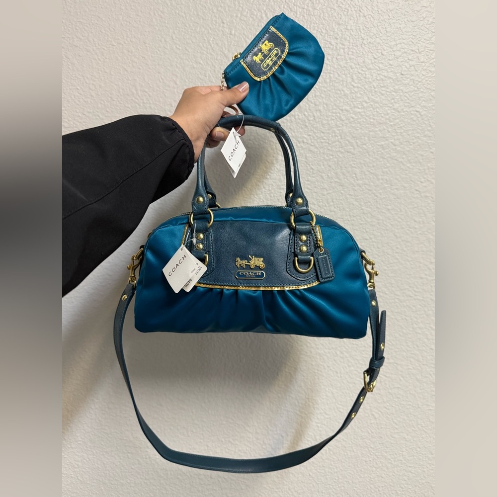Coach Amanda Satin Mini Satchel Brand New with Tags